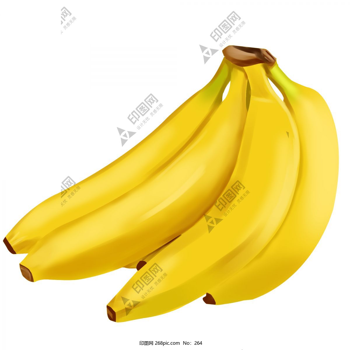 卡通水果香蕉