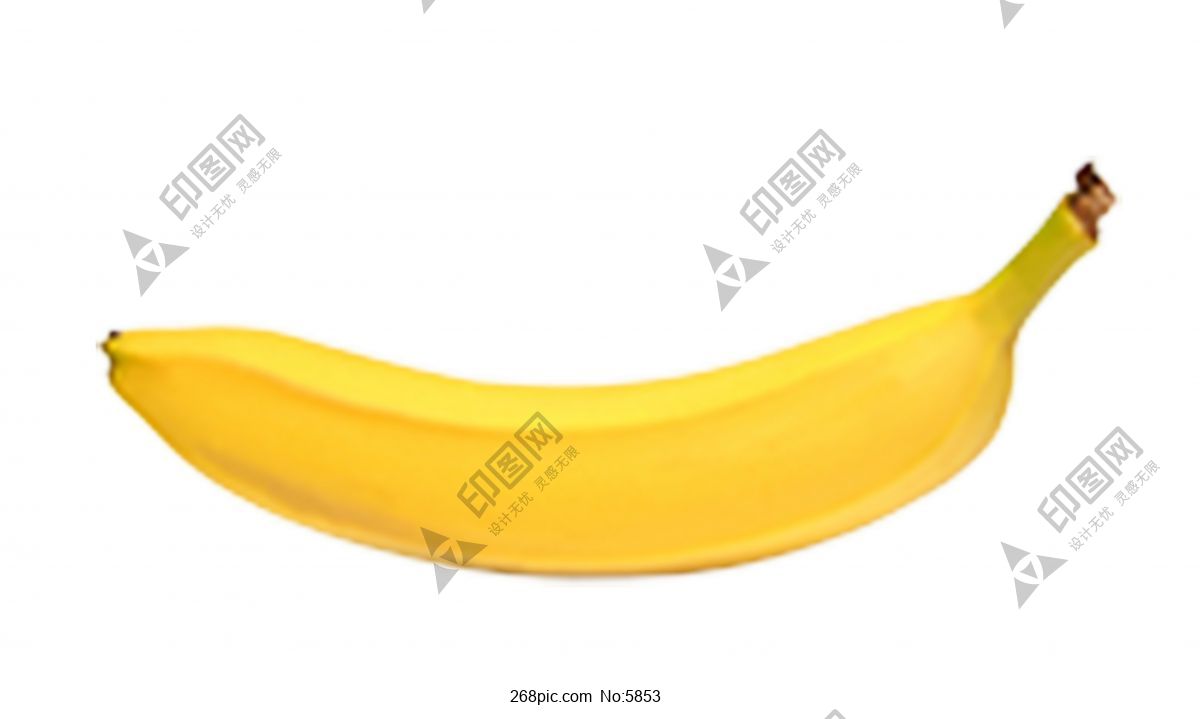 单个香蕉免抠