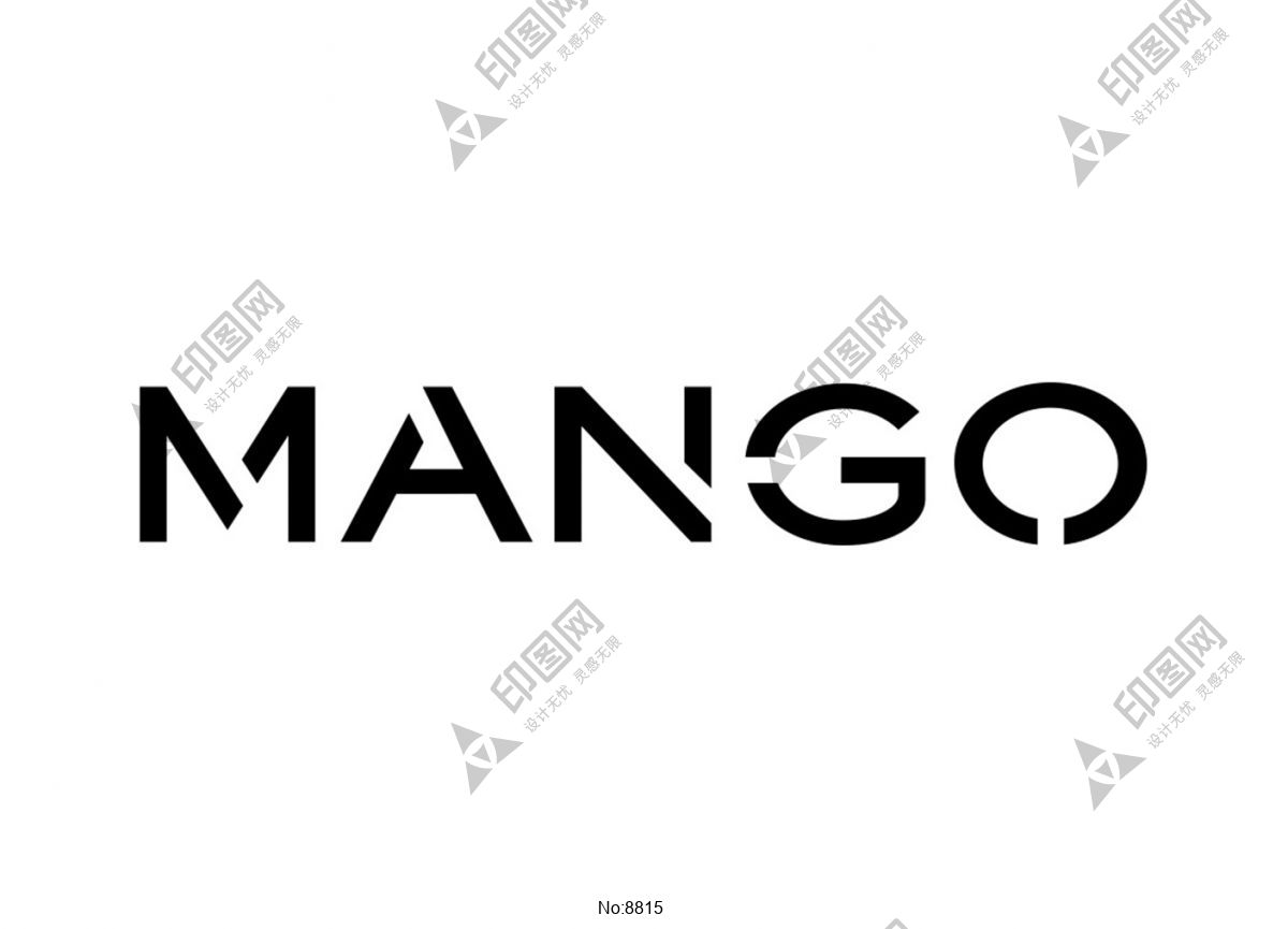 Mango芒果服装logo