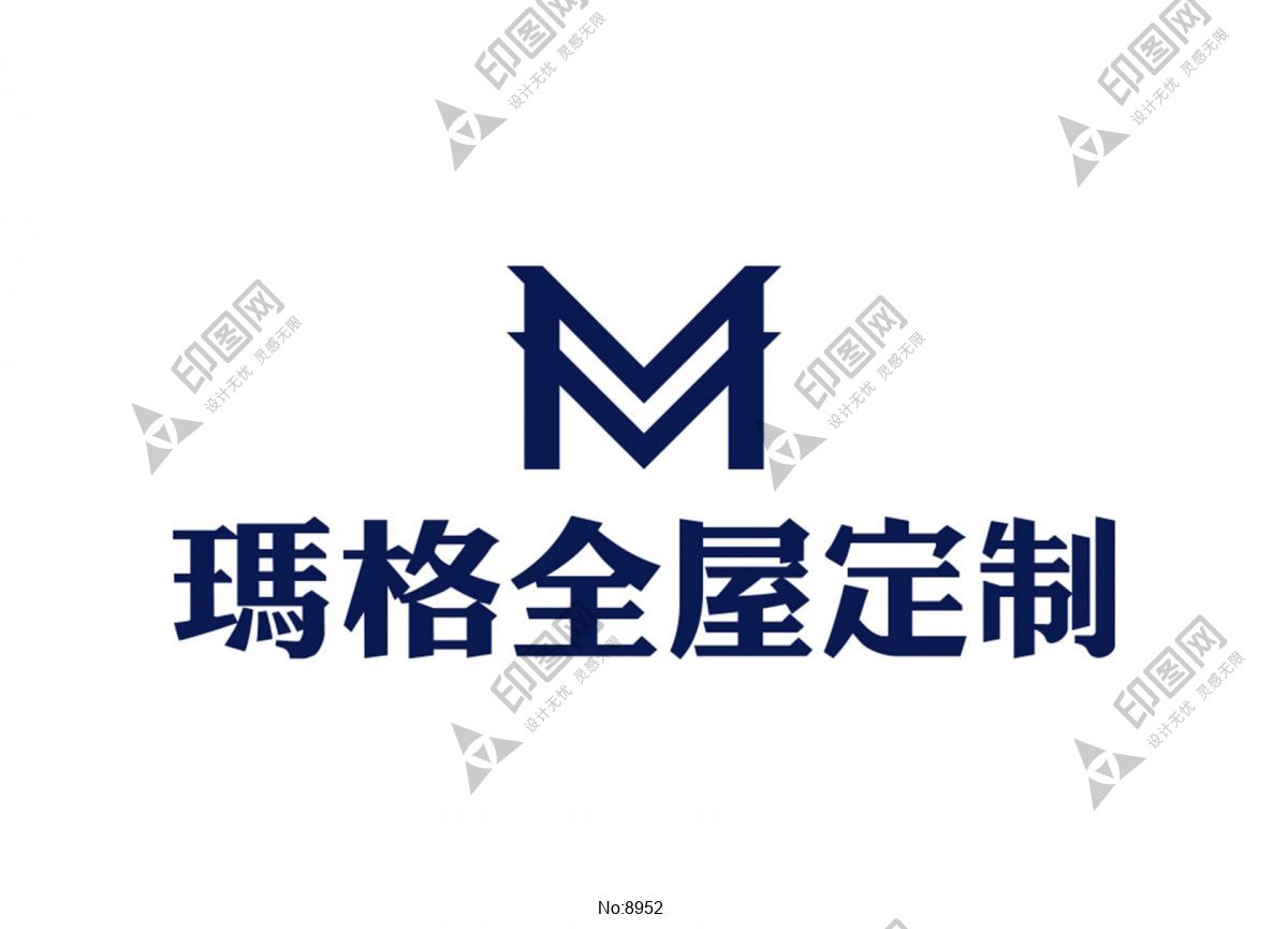 玛格全屋定制logo