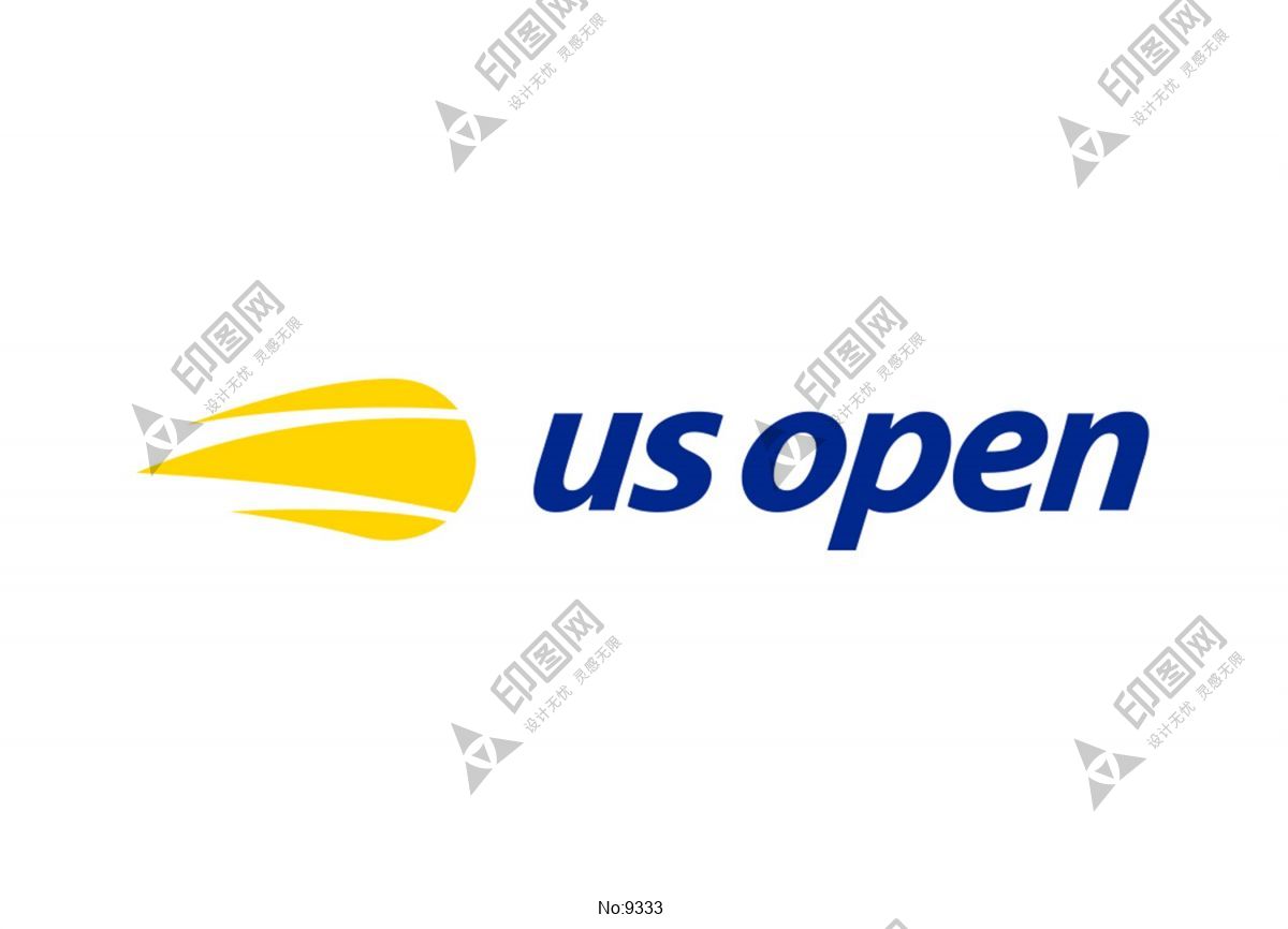 美国网球公开赛标志