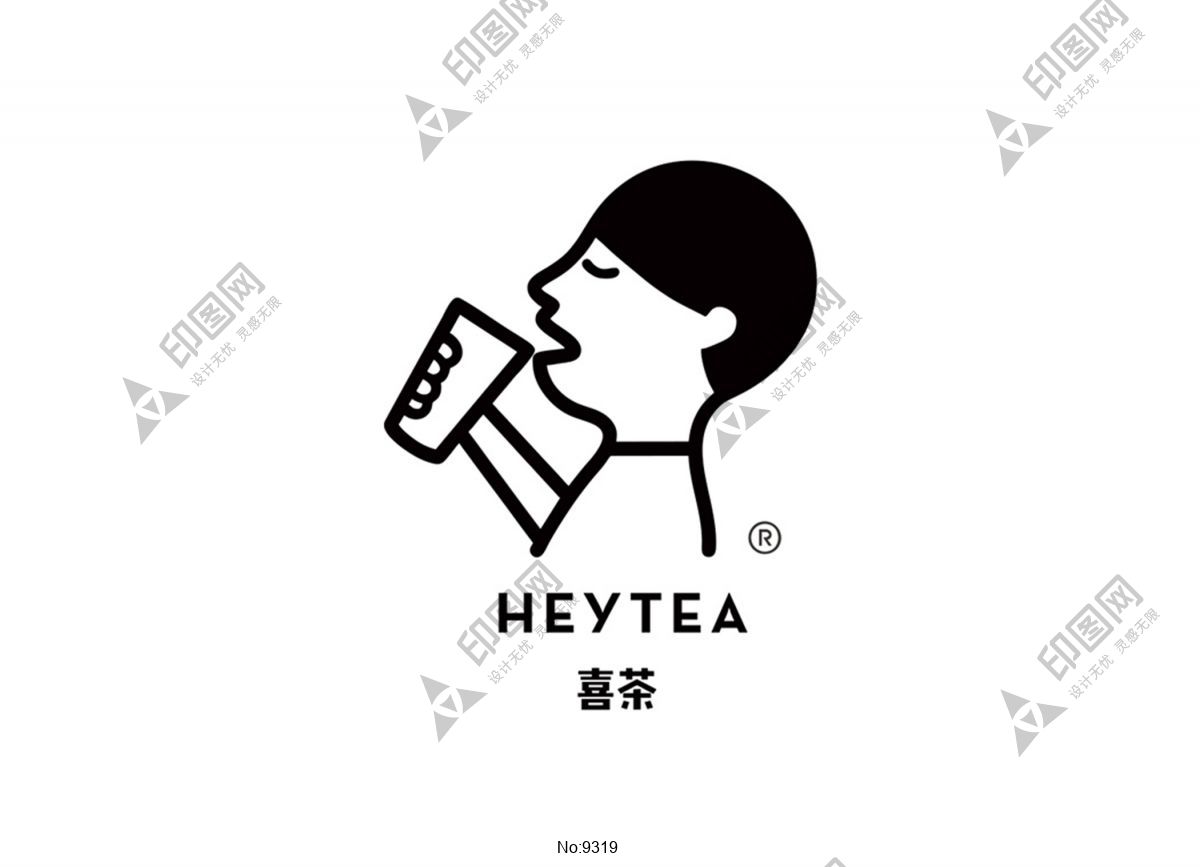 HEYTEA喜茶标志