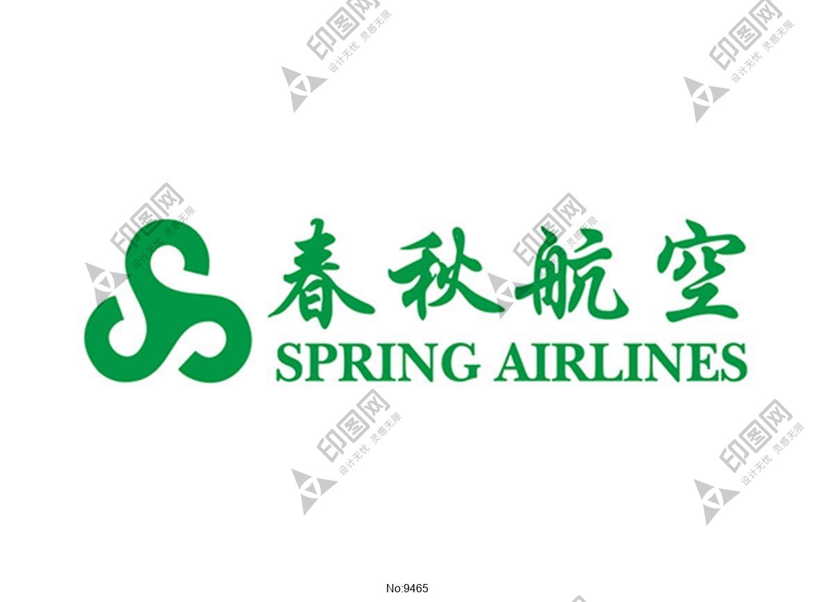 春秋航空标志