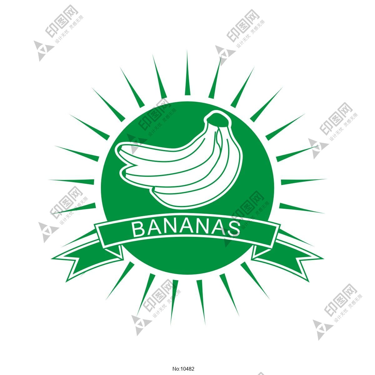 香蕉bananas标志