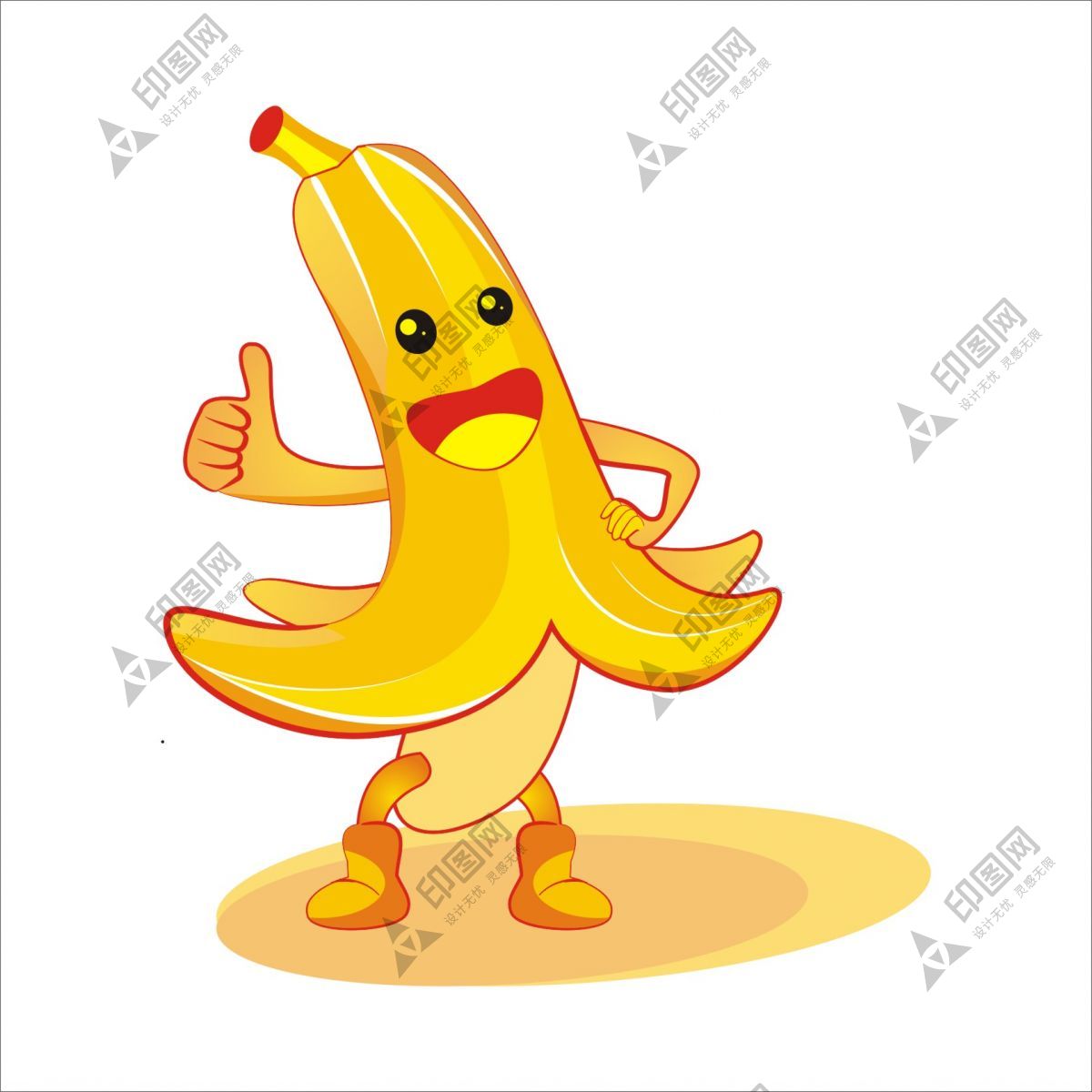 卡通香蕉