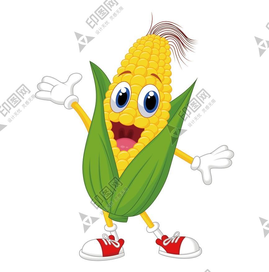 玉米 卡通玉米
