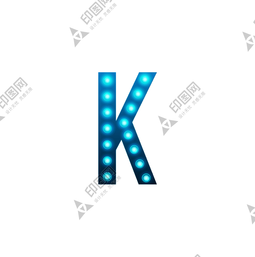 标点符号_字母_K字母_letter_k