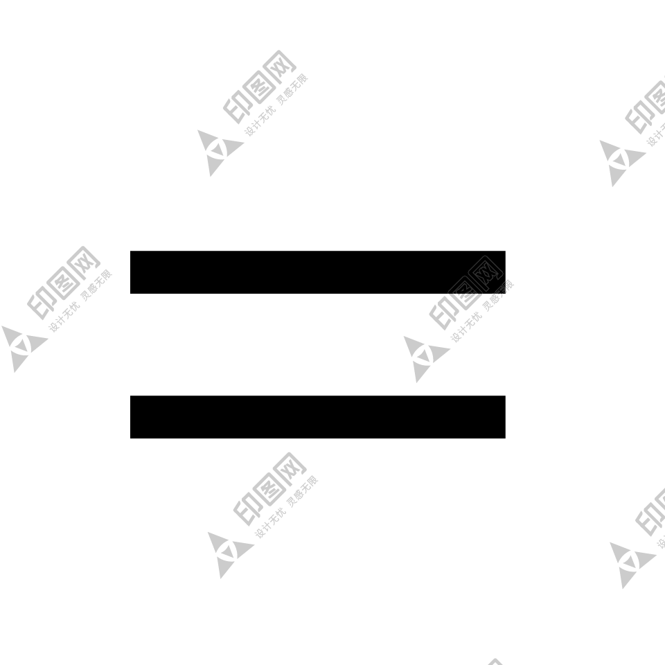符号_标点符号_等于号_equals