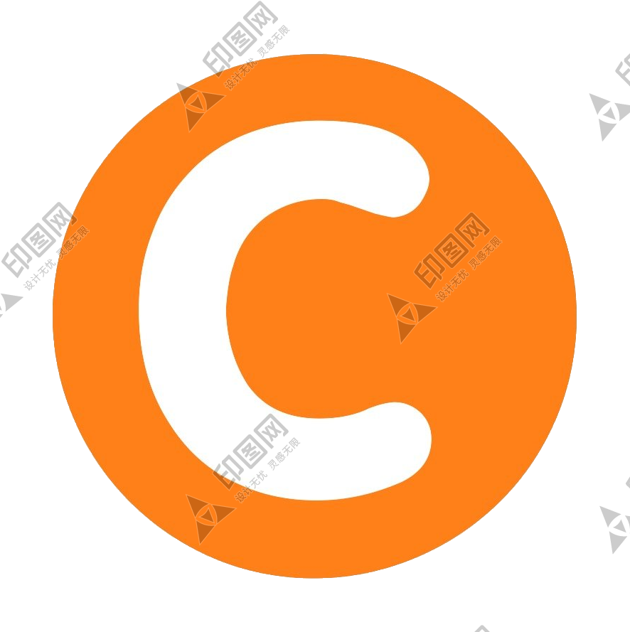 標點符號_字母_C字母_letter_c