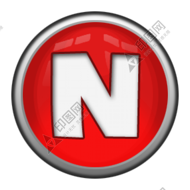標點符號_字母_N字母_letter_n