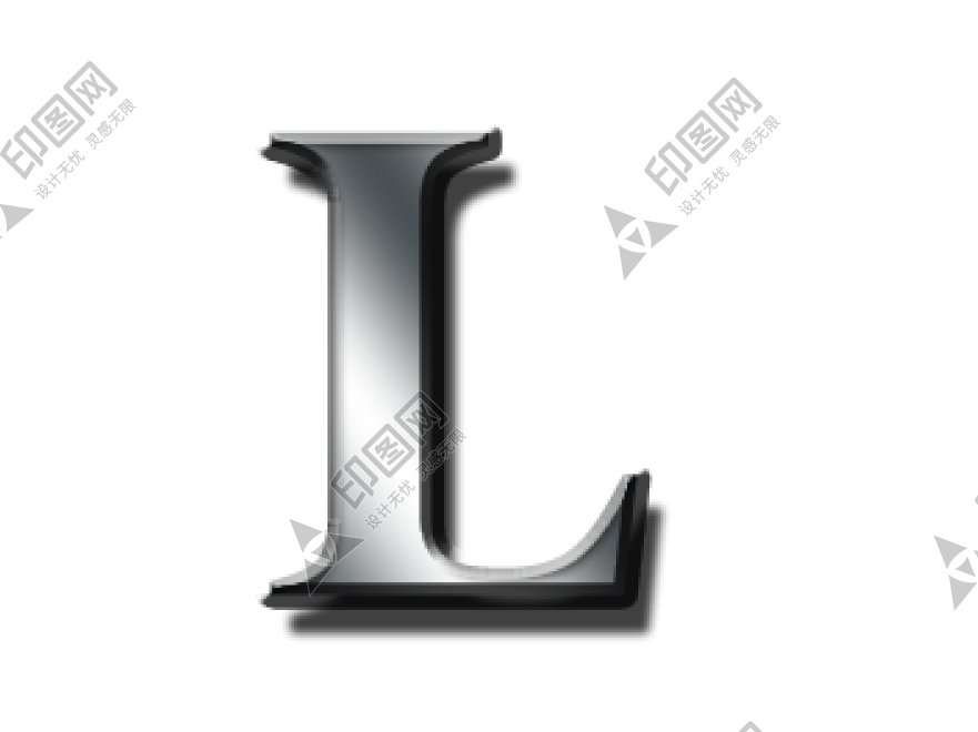 标点符号_字母_L字母_letter_L