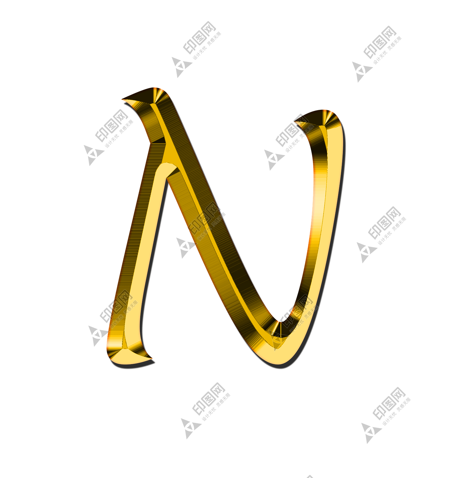 标点符号_字母_N字母_letter_n