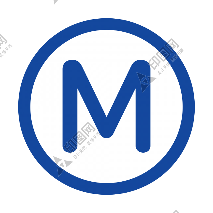 标点符号_字母_M字母_letter_m