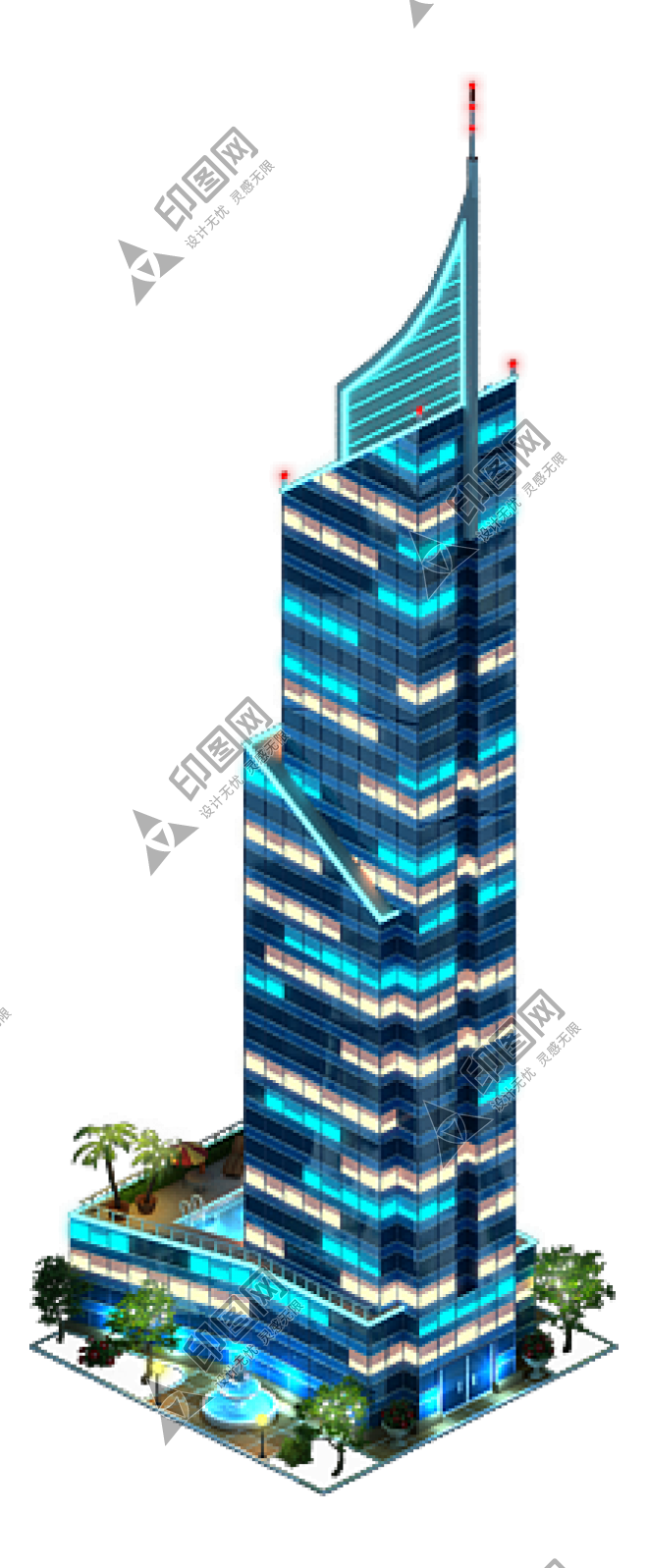 摩天大廈_高樓_房屋_寫字樓_building_building