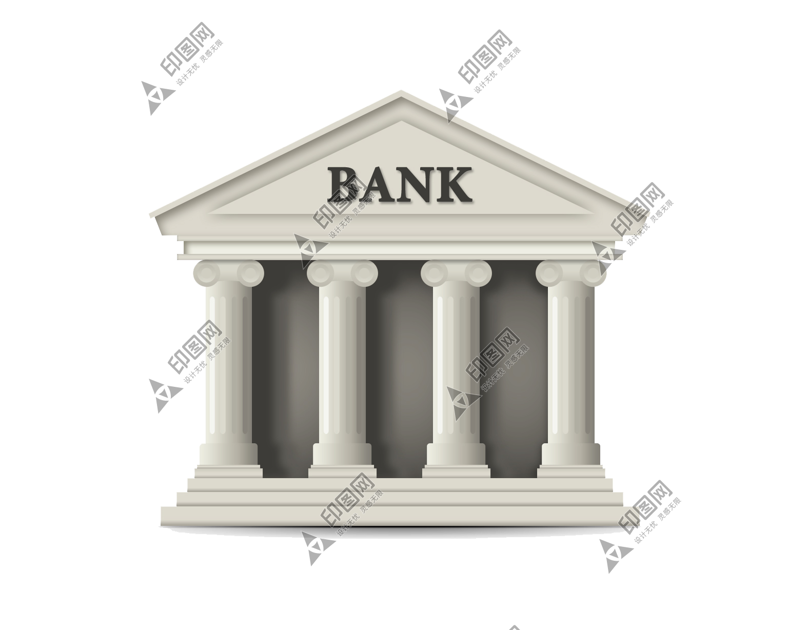 卡通銀行_銀行_卡通_bank_bank