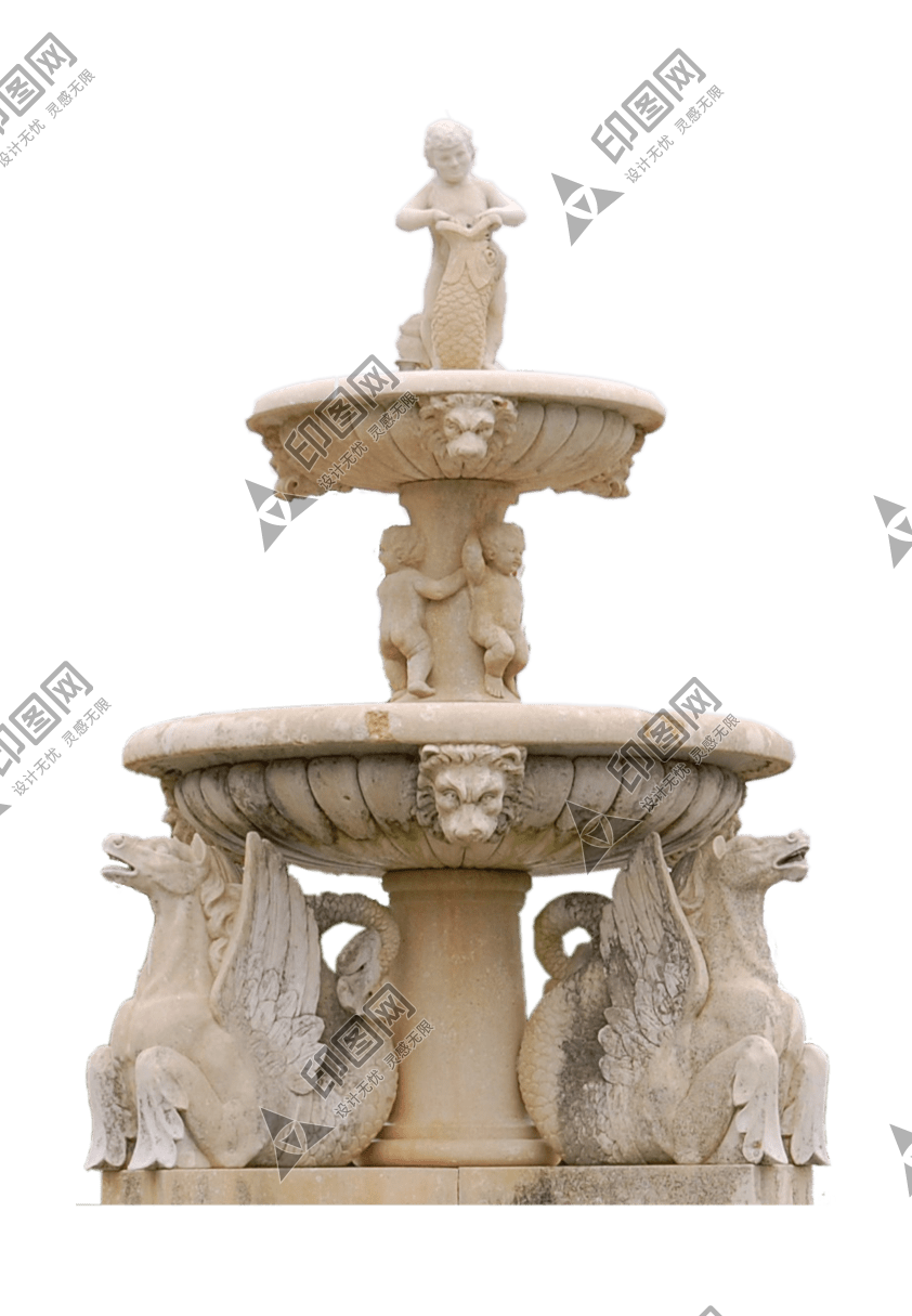 喷泉_喷水池_源泉_fountain_fountain