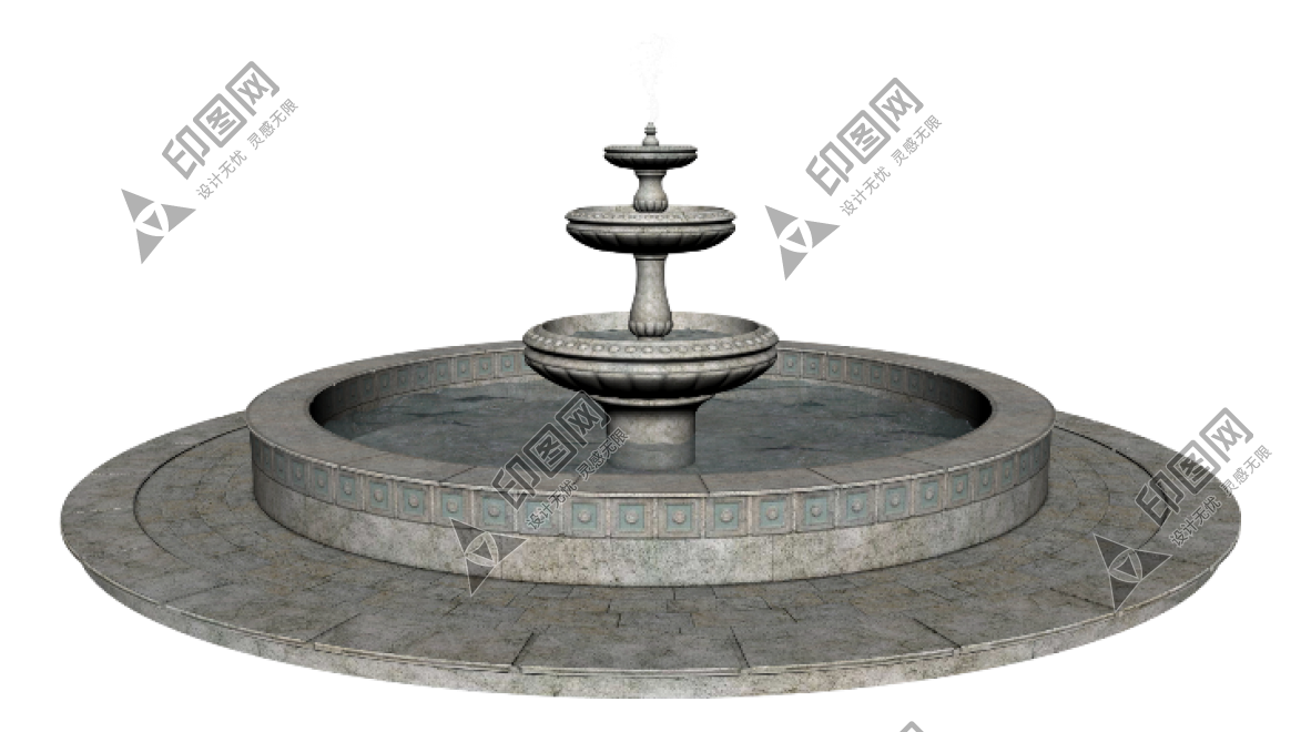 喷泉_喷水池_源泉_fountain_fountain