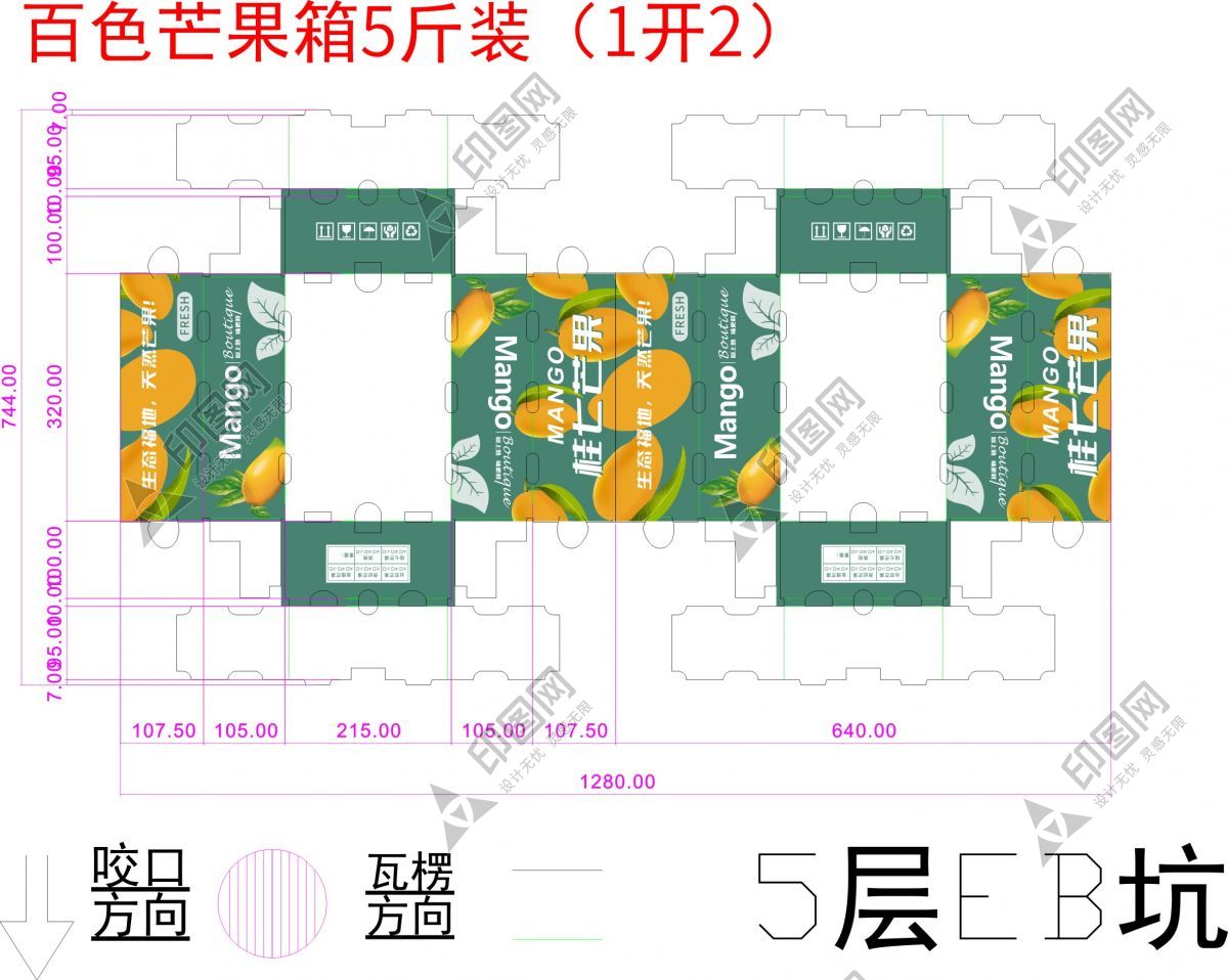 原創(chuàng)百色芒果箱