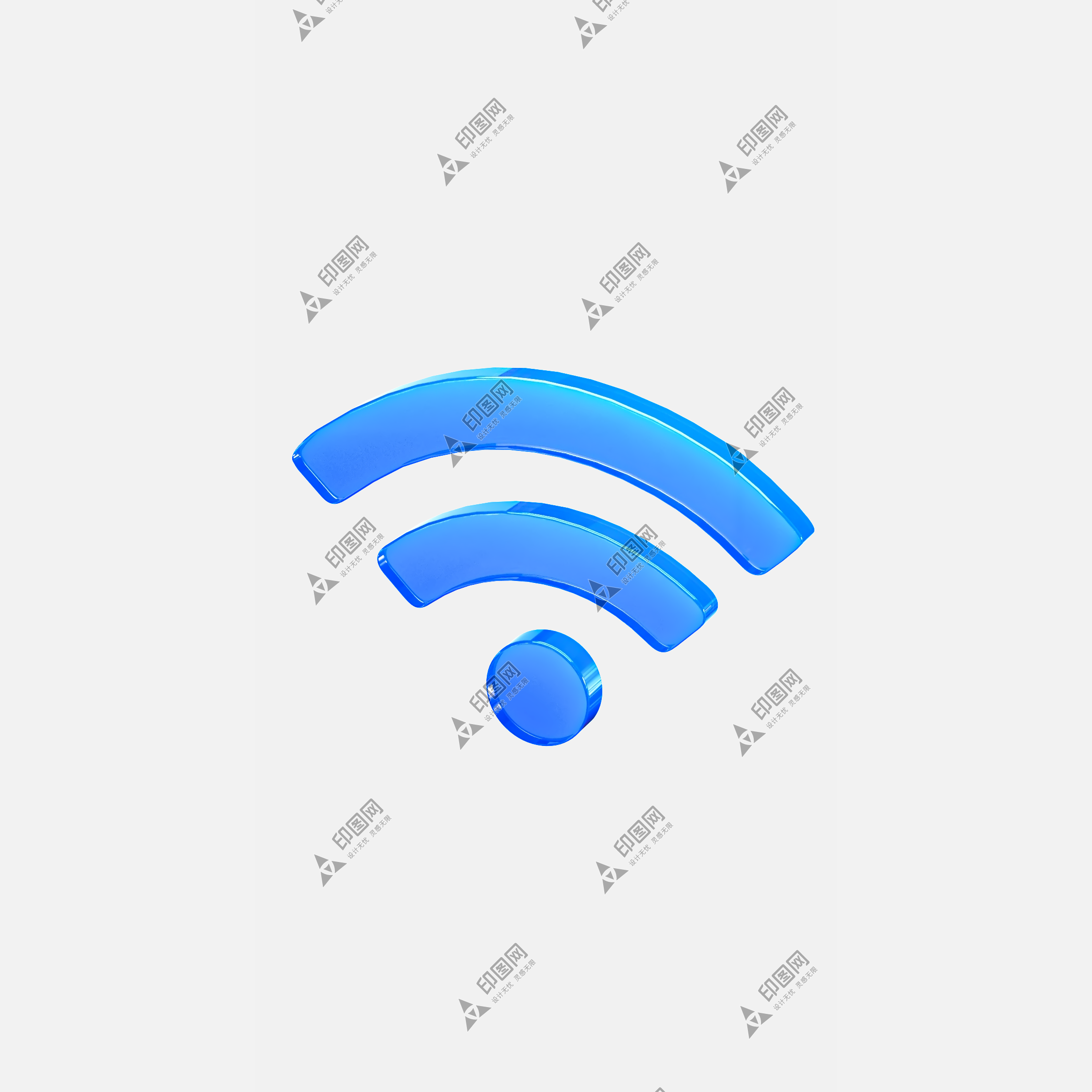 C4D WIFI 符號 PNG
