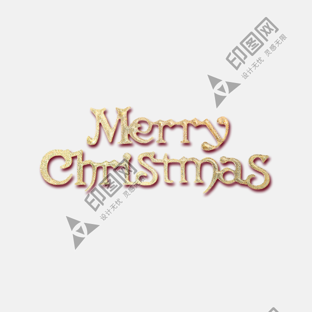 圣誕快樂 Merry Christmas 字體英文 png