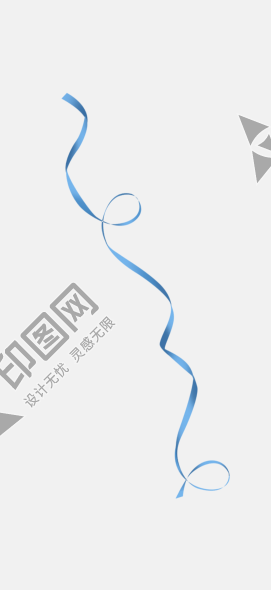 藍色絲帶