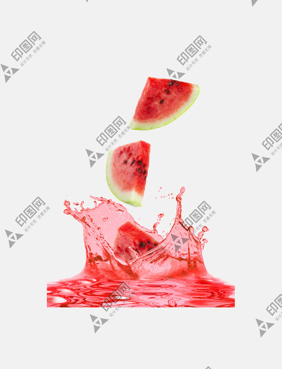 西瓜汁素材