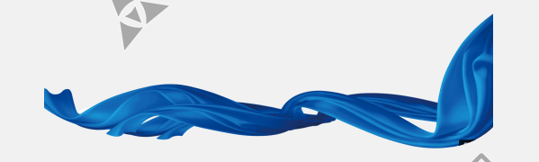 藍色 飛舞 絲綢 漂浮元素免摳png