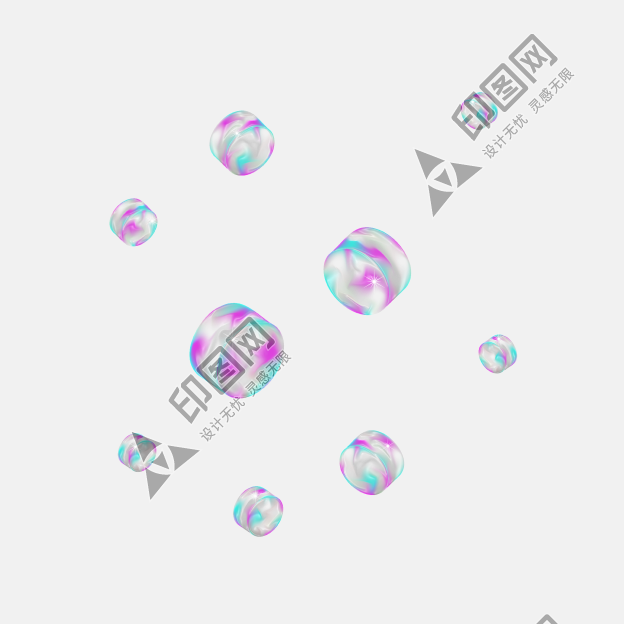 潮流酸性金屬漂浮裝飾玻璃