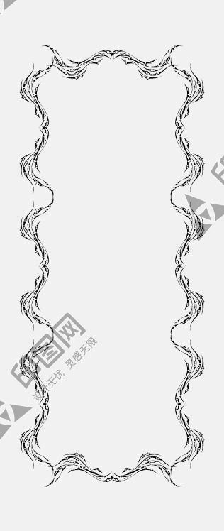 神秘哥特歐式紋理花紋圖案印刷產品裝飾