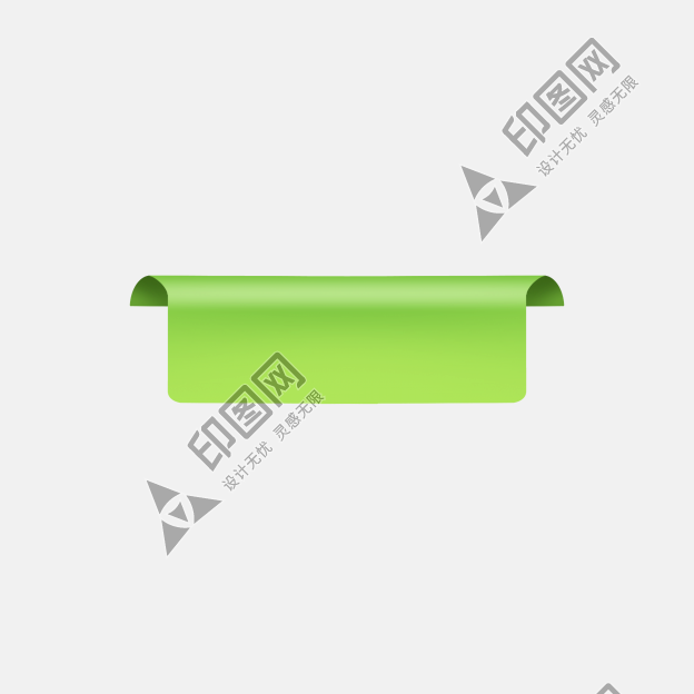 電商標題 促銷 角標 png 綠色
