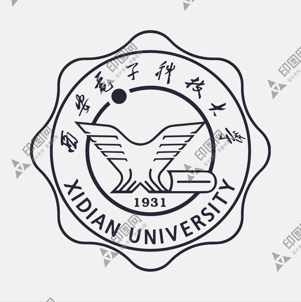 西安電子科技大學（西軍電）logo