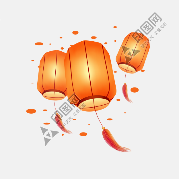 中秋節燈籠節日喜慶logo