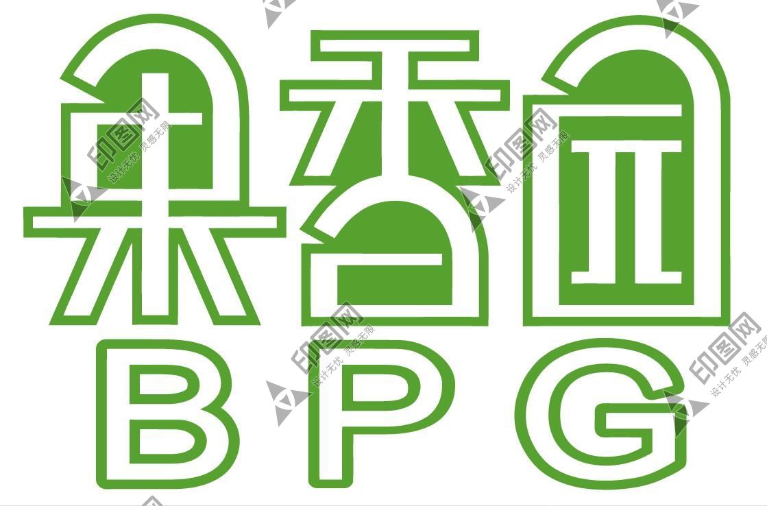 百香園 BPG LOGO矢量