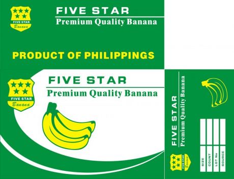 香蕉包装盒设计图片