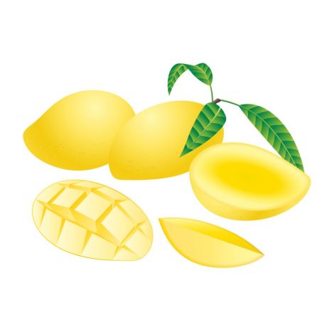 美味的黄色芒果