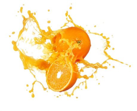 创意水果橙子橙汁装饰