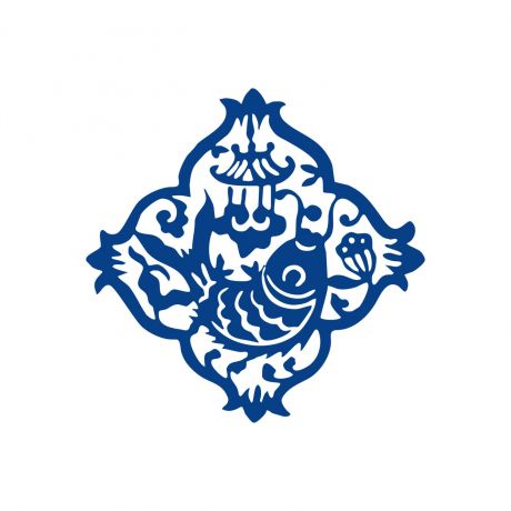 古代青花瓷花紋