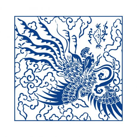 古代青花瓷花紋
