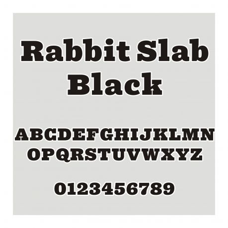 Rabbit Slab Black