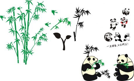 熊猫 竹子