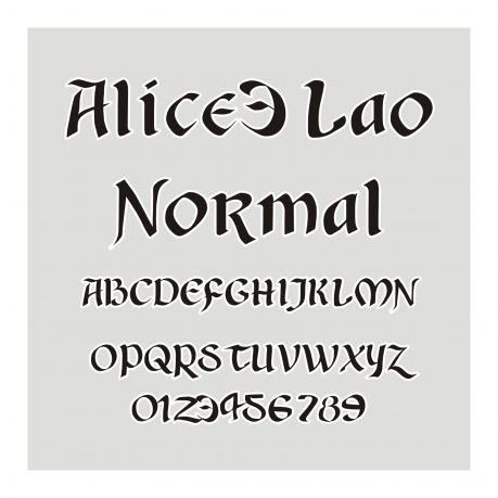 Alice3 Lao Normal