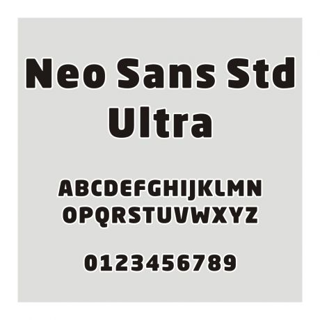 Neo Sans Std Ultra