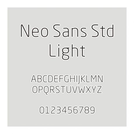 Neo Sans Std Light