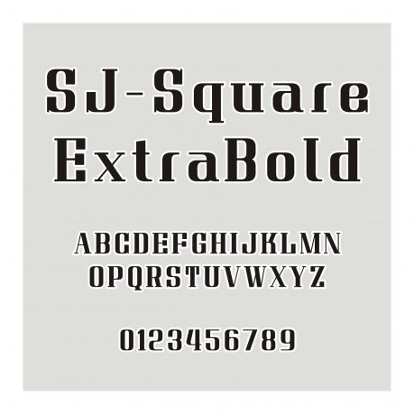 SJ-Square ExtraBold