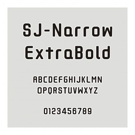 SJ-Narrow ExtraBold