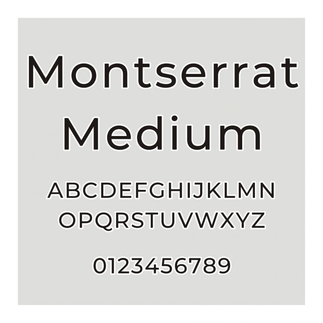 Montserrat-Medium
