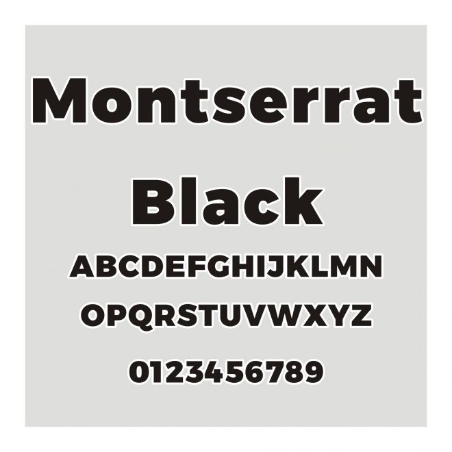 Montserrat Black