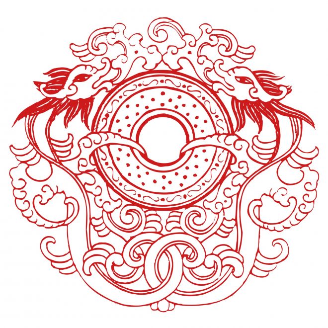 免扣古風(fēng)花朵圖騰