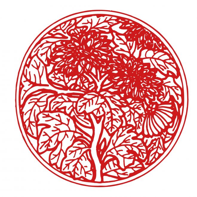 免扣古風(fēng)花朵圖騰
