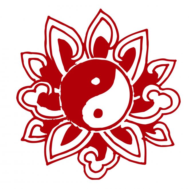免扣古風(fēng)花朵圖騰